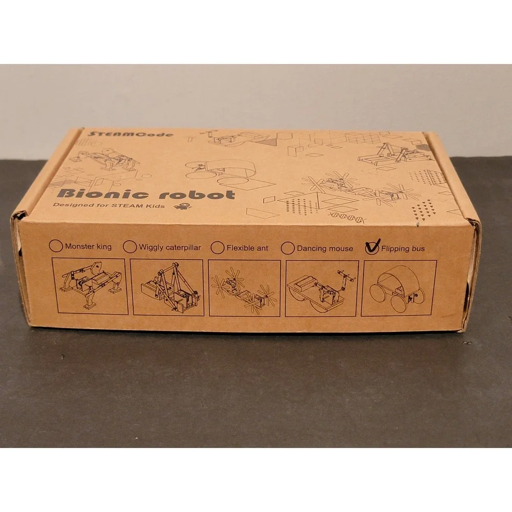 Bionic Robot Stem Steam Experiment Kit‎ Robotics Flipping Bus Kit